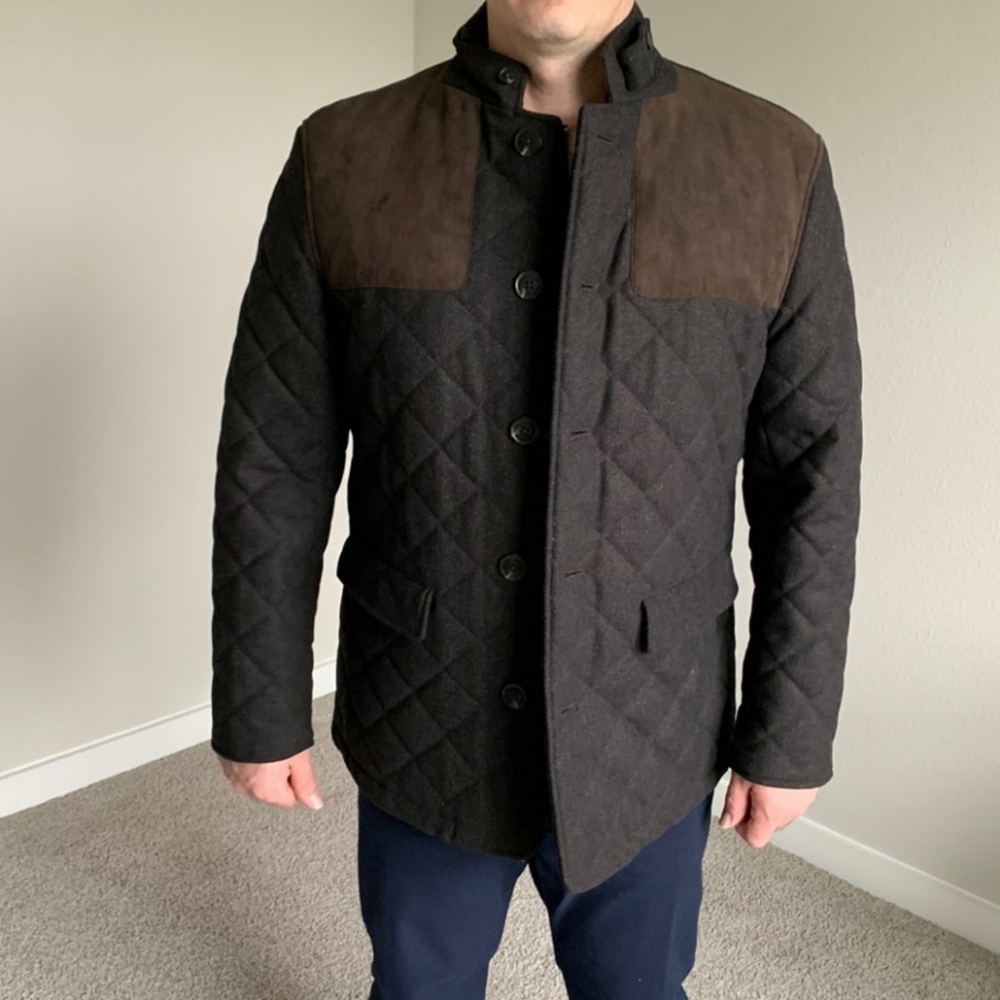 Brown men's coat
